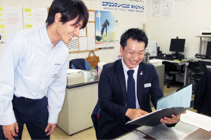 サニクリーン先輩の声：掛川営業所-武田祐介