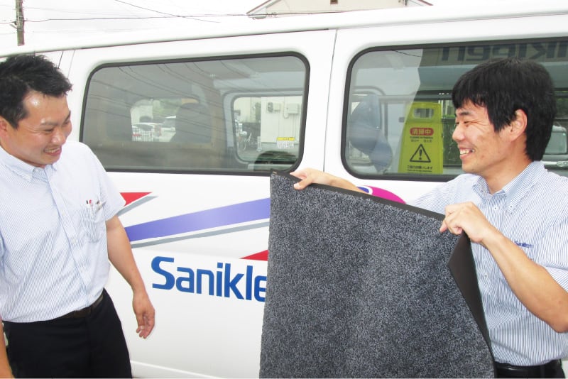 サニクリーン先輩の声：掛川営業所-武田祐介